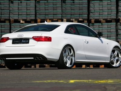 Audi S5 White. squirt.