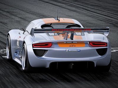 Porsche 918 RSR V8 Hybrid Elektromotor Rennwagen Race Lab Rennlabor 